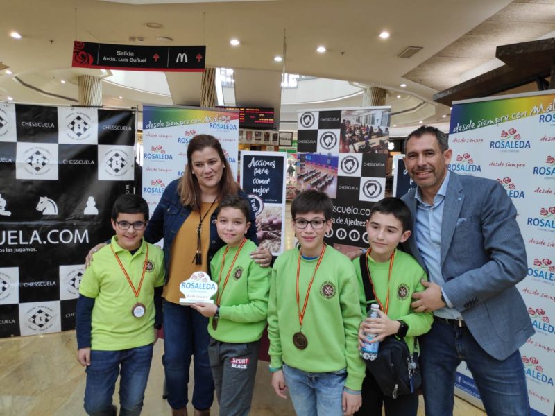 Guillermo, Darío, Nicolás Y Miguel Cecilia. Cuartos clasificados.