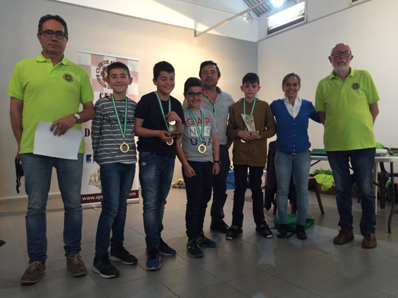 Equipo ganador. San Miguel A CAMPEONATO PROVINCIAL INFANTIL.