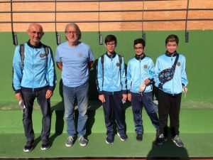 representantes de Nerja en campeonatos de Veteranos y sub 18